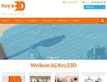 Tablet Screenshot of key23d.com